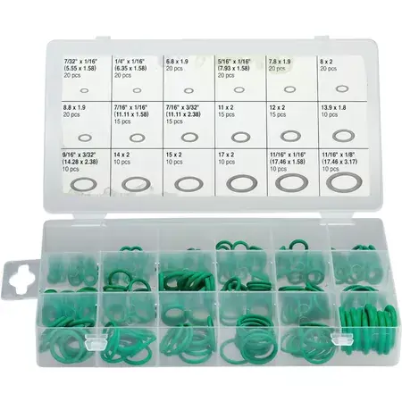 O-Ring Kit 18 Größen 270 Stück Schneller Versand