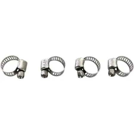 Schlauchschellen Edelstahl 7-17 mm (x4) Top-Seller