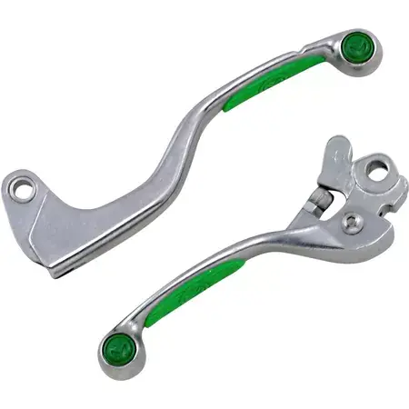Hebel Set Moose Racing KX 125 / 250 Competition grün Neu Im Sortiment