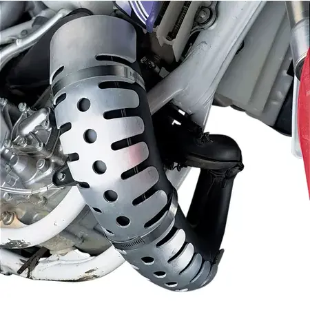 Auspuffschutz Armour Alu universell 2-Takt Moose Racing Neu Im Sortiment