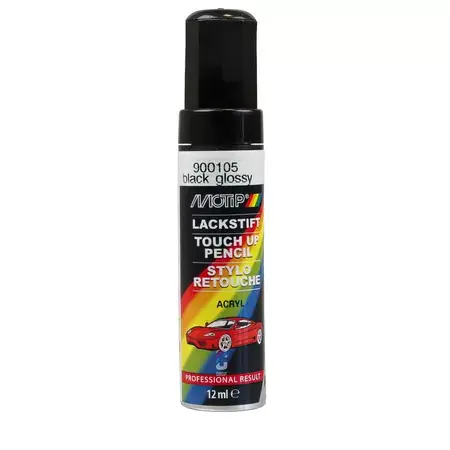 Lackstift Motip schwarz glanz 12ml Sonderaktion