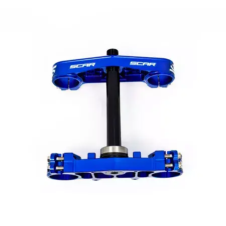 Gabelbrücke komplett Scar YZ 85 blau Kracherpreis