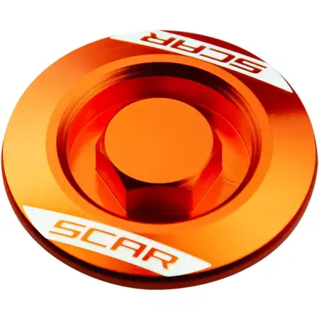Öldeckel Scar Alu SX / EXC orange Schnäppchen