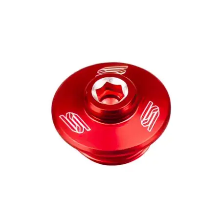 Preiswert Öleinfülldeckel Scar Alu KXF 250 / 450 rot