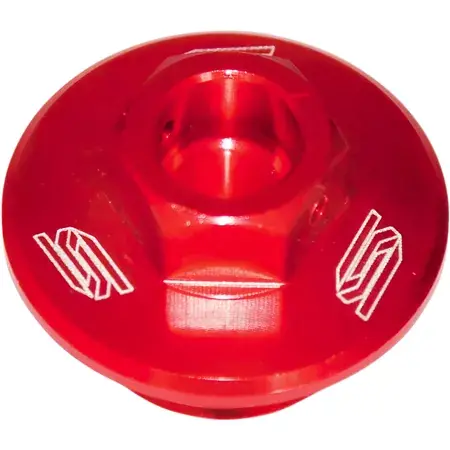 Öleinfülldeckel Scar Alu RM / RM-Z rot Markenware
