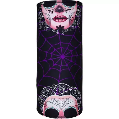 Halswärmer Motley Tube Zanheadgear Sportflex Sugar Skull Preis Gesenkt