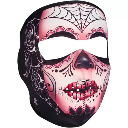Vollmaske Neopren Zanheadgear Sugar Skull Jetzt Bestellen