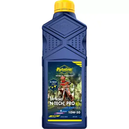 4T Öl 10W50 Putoline N-Tech Pro R+ Off Road vollsynthetisch 1L Top-Seller