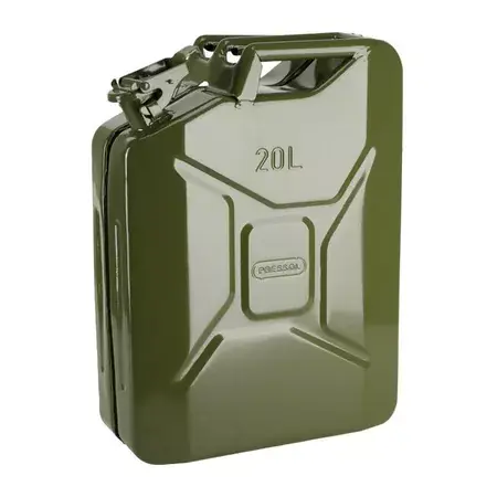 Benzinkanister Pressol Metall Army Green 20L Ausverkauf