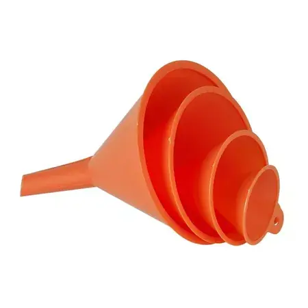 Trichter Set x4 Pressol Polyethylen orange 50-75-100-120mm Sofort Bestellen