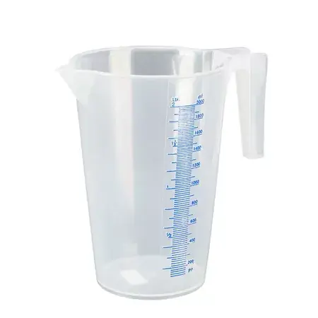Garantierte Lieferung Messbecher / Kanne Pressol mit Graduierung transparent 2L