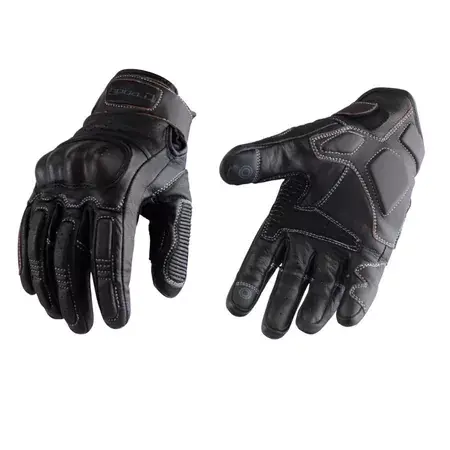 Top-Preis Handschuhe Sommer Trendy GT GT525 Acre Leder schwarz/braun