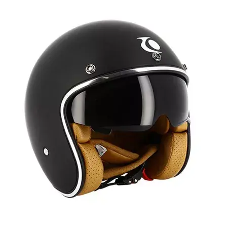 Preis Gesenkt Jethelm Trendy T-105 matt schwarz