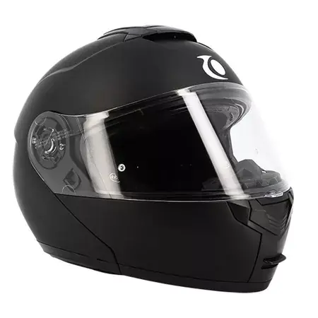 Klapphelm Doppelvisier Trendy T-704 matt schwarz Rabatt