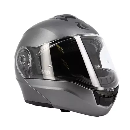 Begrenztes Angebot Klapphelm Doppelvisier Trendy T-706 matt anthrazit