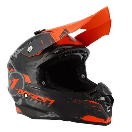 Crosshelm Trendy T-904 schwarz/matt rot Rabatt