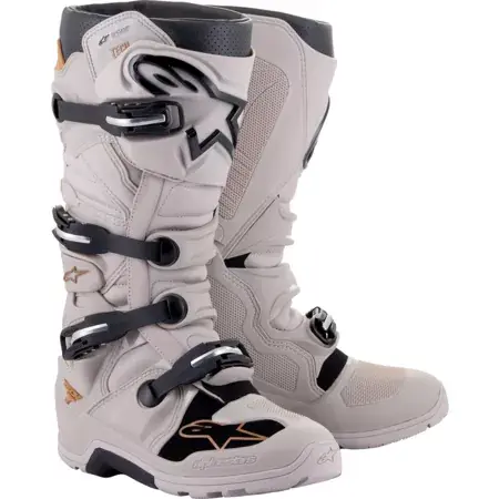 Solange Der Vorrat Reicht Alpinestars Stiefel Tech 7 Enduro Drystar grau / sand