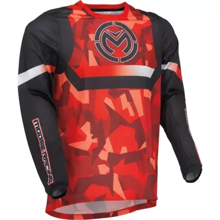 Sonderaktion MX Jersey Moose Racing Sahara rot/schwarz