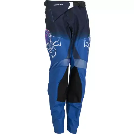 Nur Heute MX Hose Moose Racing Kids Agroid pink/blau