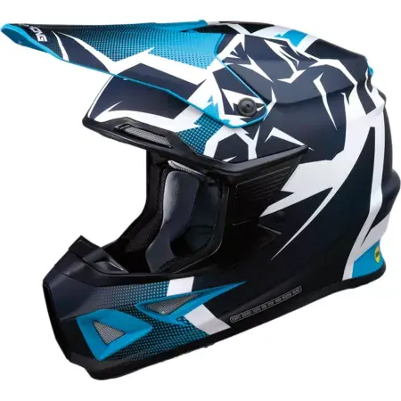 Knallerangebot Crosshelm Moose Racing MIPS FI Agroid blau