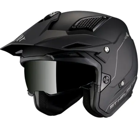 Neu Im Sortiment Trialhelm MT Helmets District SV schwarz matt
