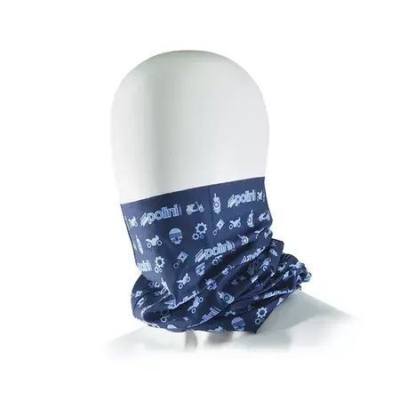 Bandana Halstuch Polini blau Expressversand