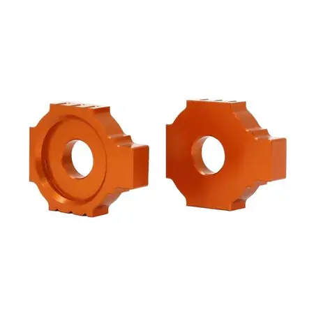 Kettenspanner (x2) Avoc Orange KTM Duke 125 Bestpreis
