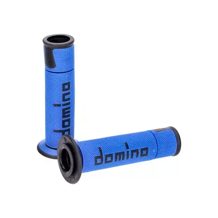 Preiswert Griffe Domino A450 On-Road Racing blau / schwarz (Enden offen)