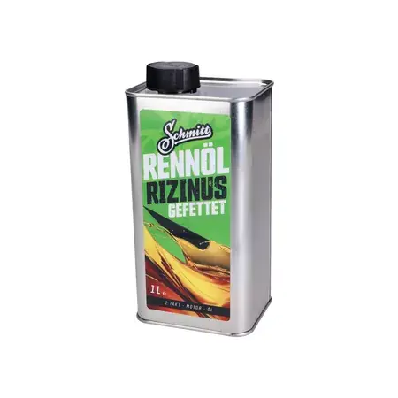 Heißes Angebot 2-Takt Motoröl / Mischöl Schmitt Rennöl Rizinus 1Liter