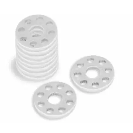 Unterlegscheiben gelocht x10 Bolt 18mm / 6mm Aluminium Direktkauf